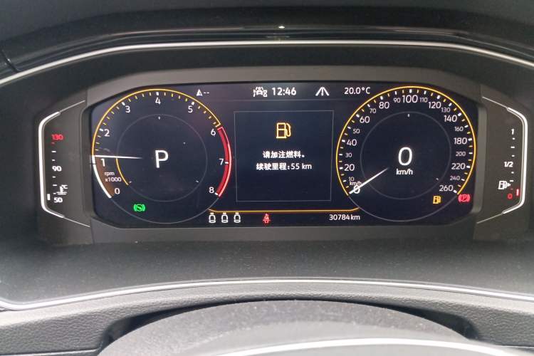 Used Volkswagen T-ROC 2021 Revised Version 280TSI DSG Two-Wheel Drive Comfort & Smart Connectivity Edition Instrument Cluster