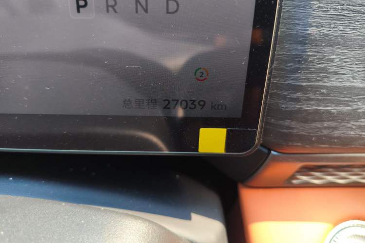 Used JETOUR Shanhai L7 Plus 2025 Model 121km Luxury 7-seater Odometer Close Up