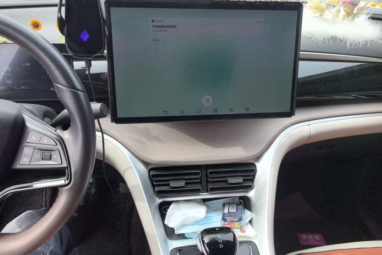 Used BYD Song Pro New Energy 2023 Champion Edition DM-i 71KM Navigation Model Audio And AC Panel