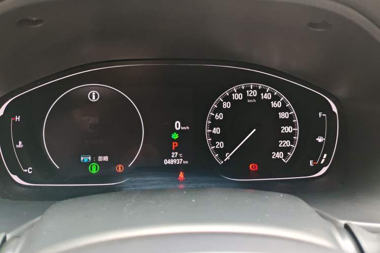 Used Honda Accord 2022 260TURBO Phantom Night · Prestige Edition Instrument Cluster