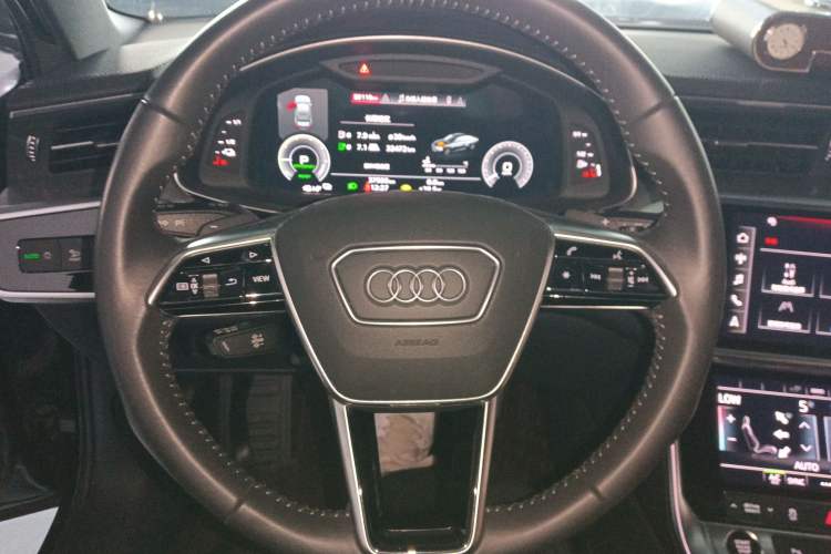 Used Audi A6L New Energy 2020 55 TFSI e quattro Steering Wheel