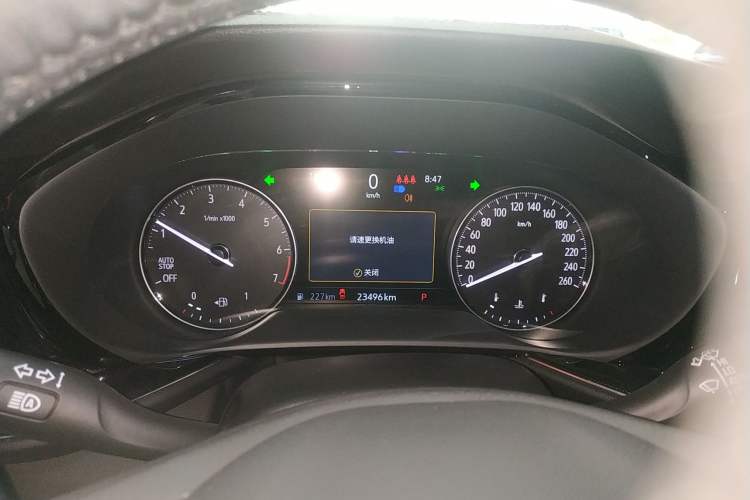 Used Buick Envision 2023 Encore Plus 652T Five-Seat Luxury Model Instrument Cluster