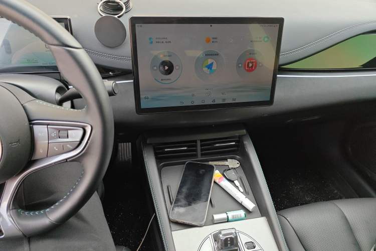 Used BYD Seal 06 New Energy 2024 DM-i 80KM Prestige Model Audio And AC Panel