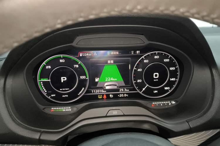 Used Audi Q2L e-tron 2019 Q2L e-tron Pure Electric Smart Enjoyment Model Instrument Cluster
