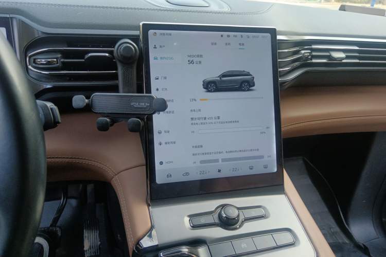 Used Nio ES6 2020 455KM Sport Edition Audio And AC Panel