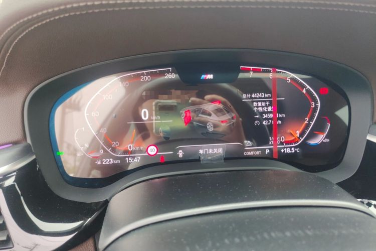 Used BMW 5 Series 2022 Second Facelift 530Li Luxury Version M Sport Package Instrument Cluster