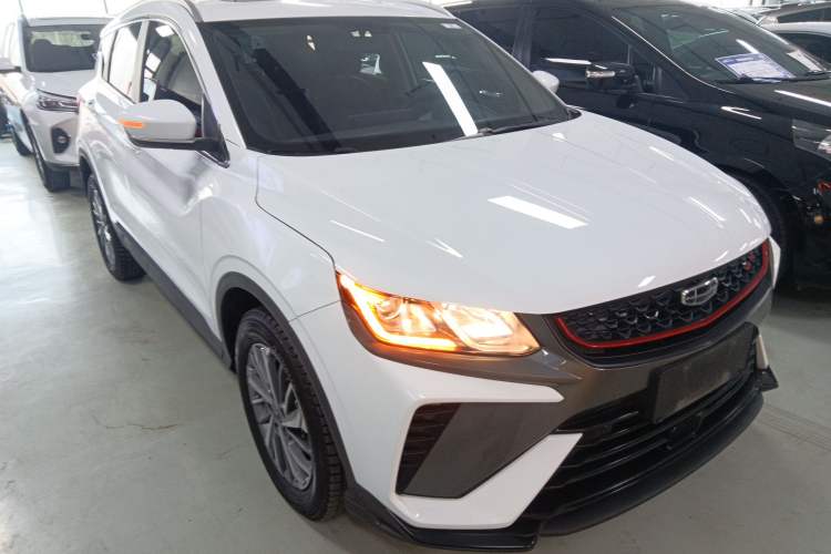 Used Geely Auto Coolray 2021 1.4T DCT Platinum Edition Front Right 45 Deg