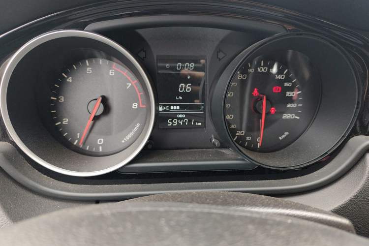 Used FAW Junpai D60 2017 1.5L Manual Entry-Level Model Instrument Cluster