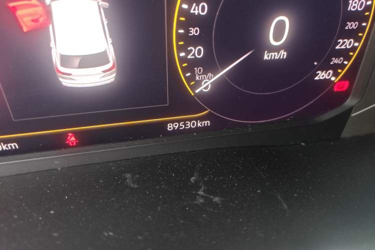 Used Volkswagen Teramont X 2020 330TSI Two-Wheel-Drive Luxury Edition Odometer Close Up