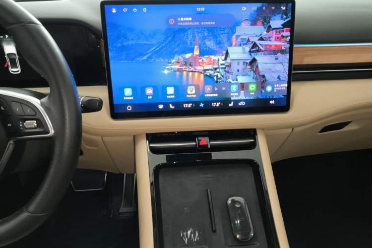 Used Hima AITO M5 2022 Pure Electric Rear-Drive Standard Edition Audio And AC Panel