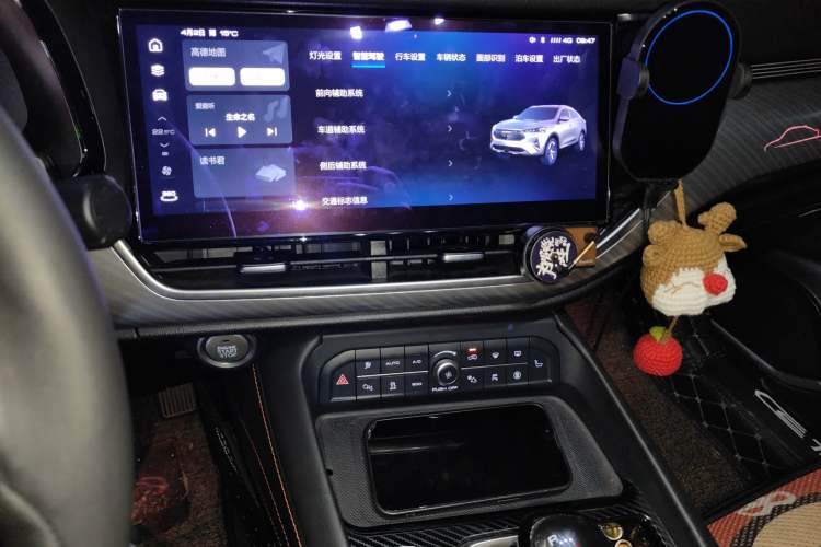 Used Haval F7x 2021 2.0T All-Wheel-Drive Intelligent Performance Version Audio And AC Panel