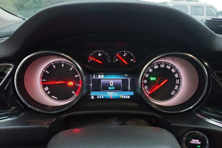 Used Buick Regal 2017 20T Luxury Model Instrument Cluster