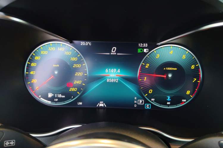 Used Mercedes-Benz GLC 2020 GLC 300 L 4MATIC Dynamic Edition Instrument Cluster