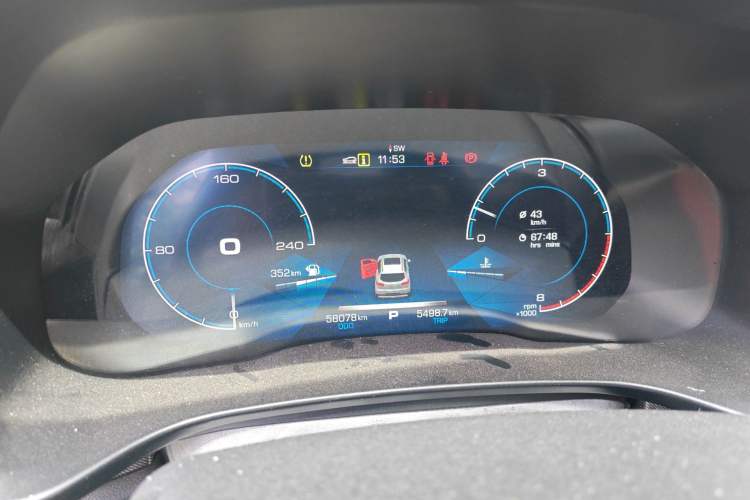 Used Haval H4 2018 Red-Label 1.5 GDIT DCT Fashion Edition Instrument Cluster