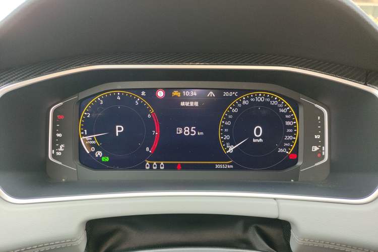 Used Volkswagen Tayron 2023 300TSI Two-Wheel-Drive Luxury Plus Advanced Edition Instrument Cluster