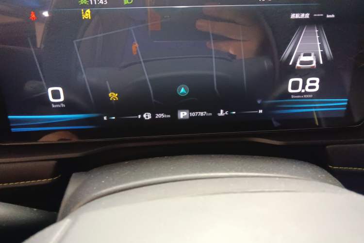 Used Roewe RX5 2021 PLUS 330TGI Automatic National Trend Intelligent Deluxe Edition Odometer Close Up