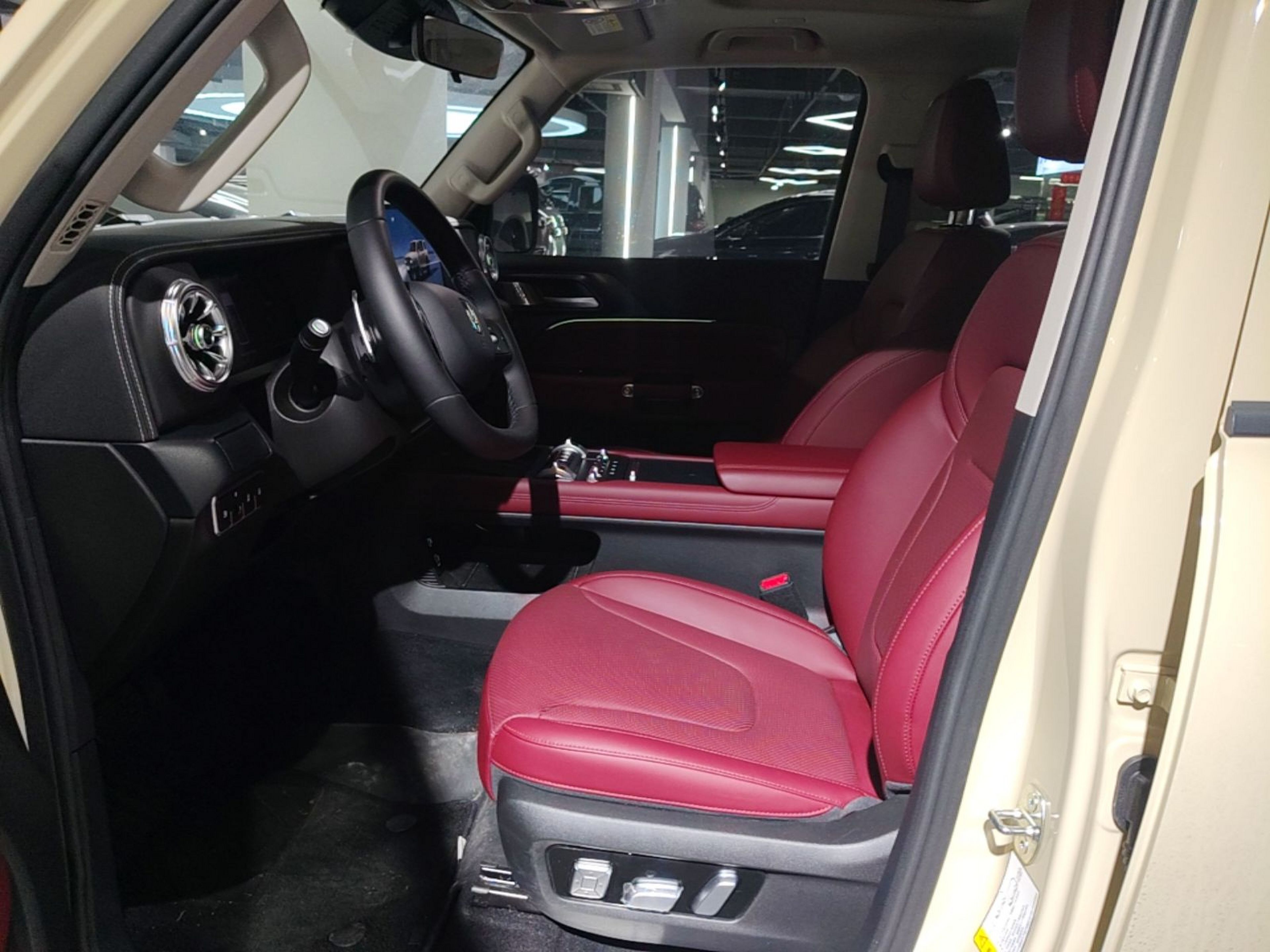 Avant de la voiture