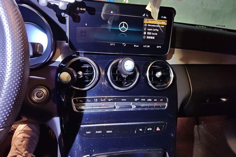 Used Mercedes-Benz C-Class 2021 C 260 Star Edition Audio And AC Panel