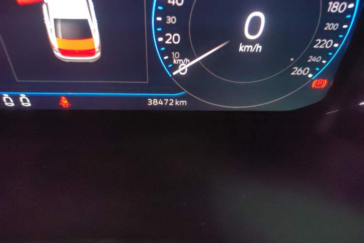 Used Volkswagen Sagitar 2022 280TSI DSG Excellence Edition Odometer Close Up