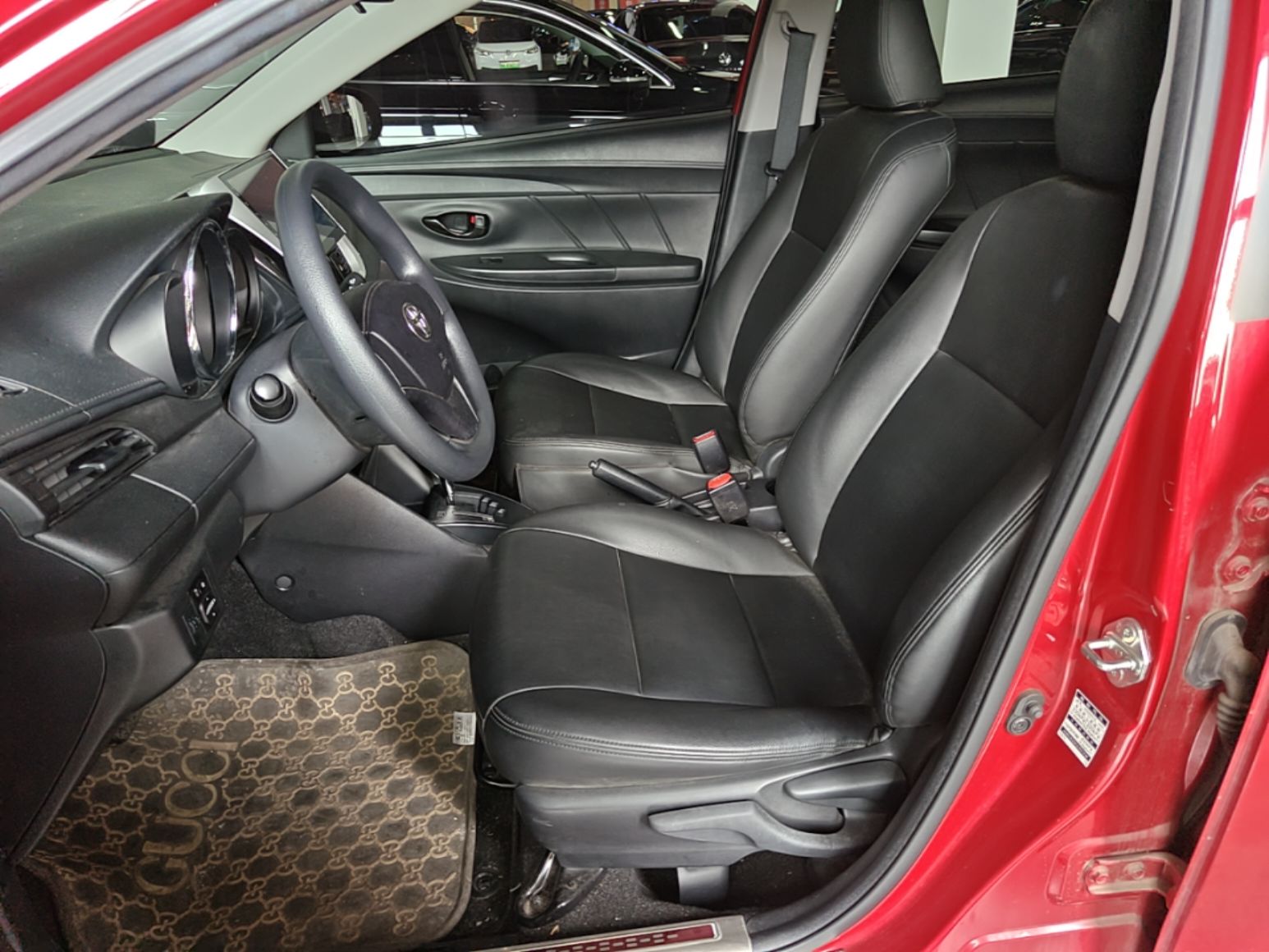 Avant de la voiture