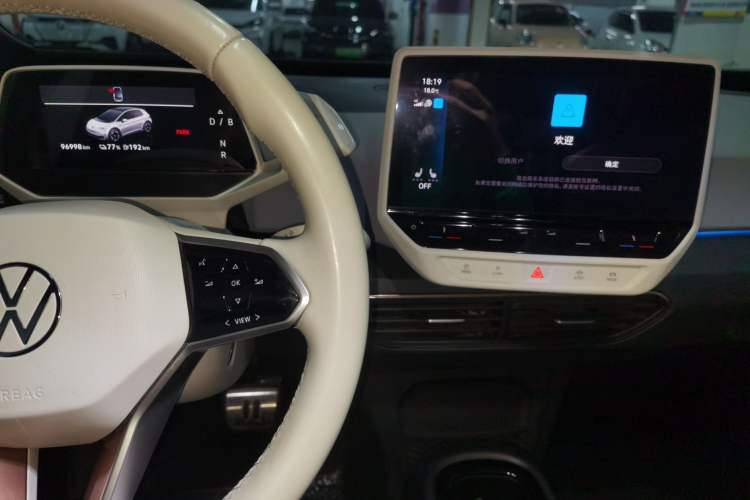 Used Volkswagen ID.3 2022 Pro Smart Edition Audio And AC Panel