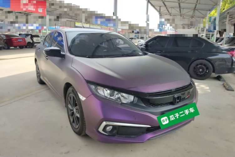 Used Honda Civic 2019 220TURBO CVT Dynamic Edition China VI Front Right 45 Deg