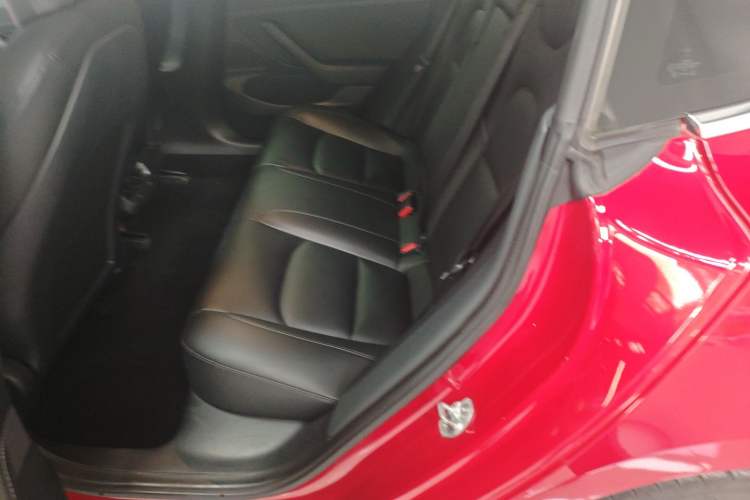Used Tesla Model 3 2020 Standard Range Rear-Wheel Drive Upgraded Version Left Rear Seat