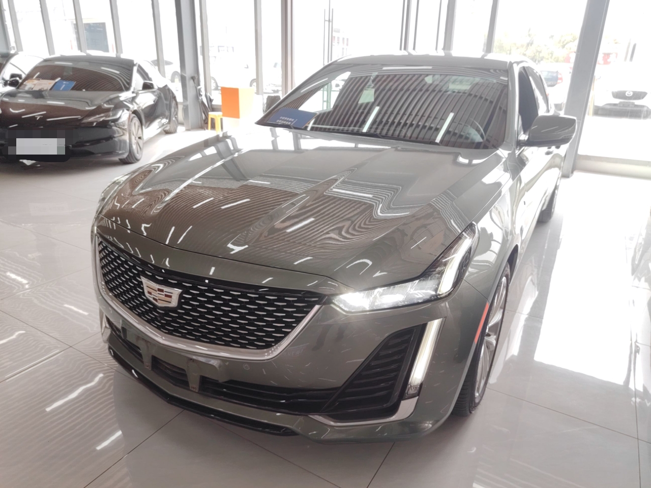 تحت مقدمة السيارة