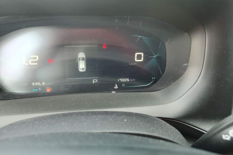 Used Baojun RC-5 2020 1.5L CVT Smart Elite Edition Odometer Close Up