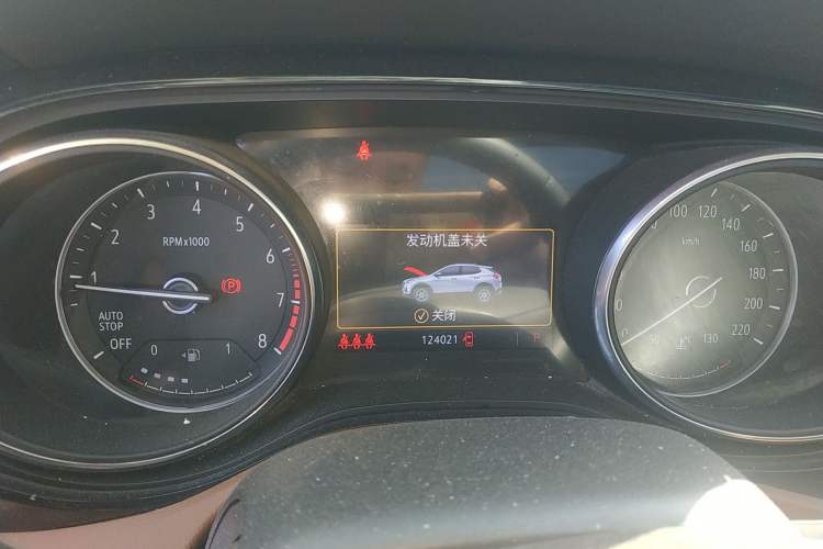 Used Buick Encore GX 2020 20T CVT Two-Wheel Drive Luxury Version Instrument Cluster