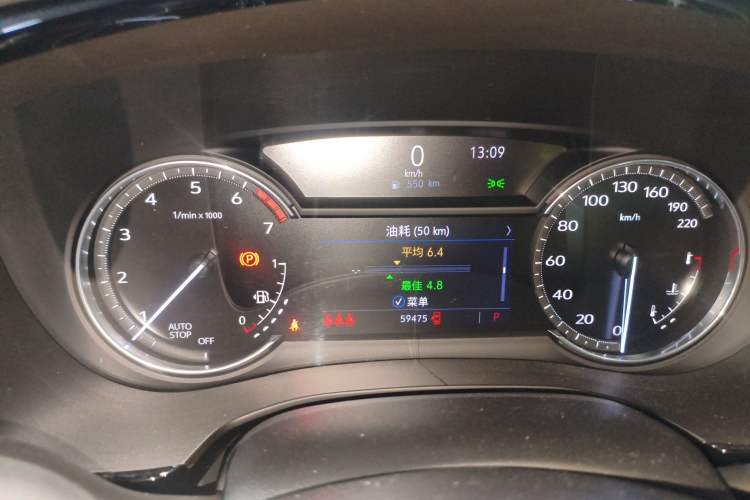 Used Cadillac XT5 2021 2.0T Two-Wheel Drive Luxury Version Instrument Cluster