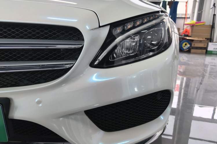 Used Mercedes-Benz C-Class 2017 Restyled C 180 L Fashion Edition Sport Version Left Front Headlight