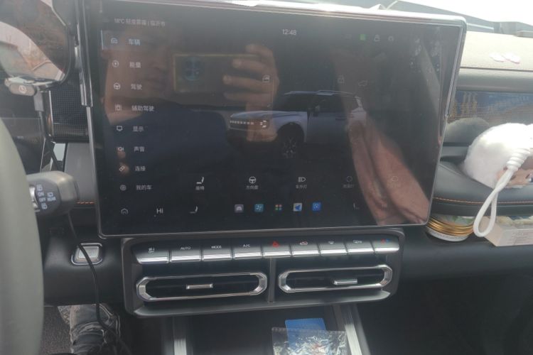 Used JETOUR Shanhai T1 2025 Model 150km Discovery Audio And AC Panel