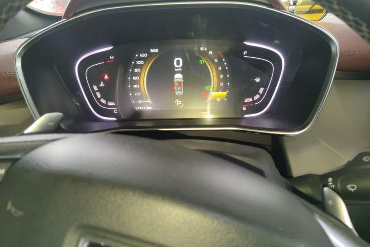 Used Geely Auto Coolray 2019 Sport Version 260T DCT Explorer China VI Standard Odometer Close Up