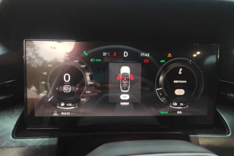 Used Lynk & Co 09 EM-P 2021 2.0T PHEV Halo Six-Seater Instrument Cluster