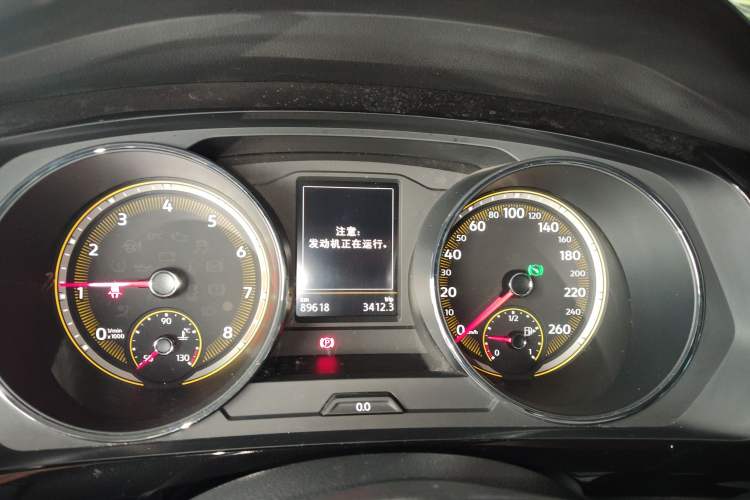 Used Volkswagen Tiguan L 2020 330TSI Automatic Two-Wheel Drive Panoramic Comfort Edition China VI Standard Instrument Cluster