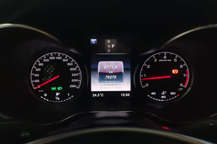 Used Mercedes-Benz GLC Coupe AMG 2017 AMG GLC 43 4MATIC Coupe SUV Instrument Cluster