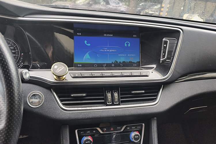 Used Zotye T600 Coupe 2017 1.5T Automatic Luxury Model Audio And AC Panel