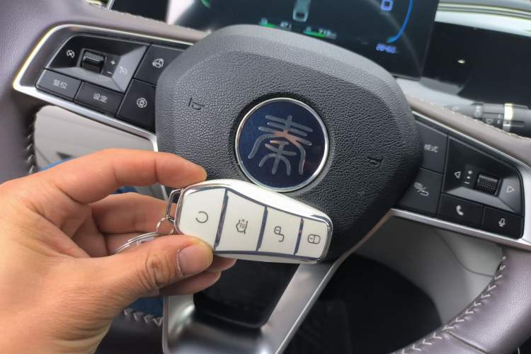 Used BYD Qin PLUS 2024 HONOR Edition DM-i 120KM Beyond Model Vehicle Key