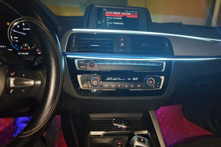 Used BMW 2 Series 2018 225i Convertible Coupe M Sport Edition Audio And AC Panel