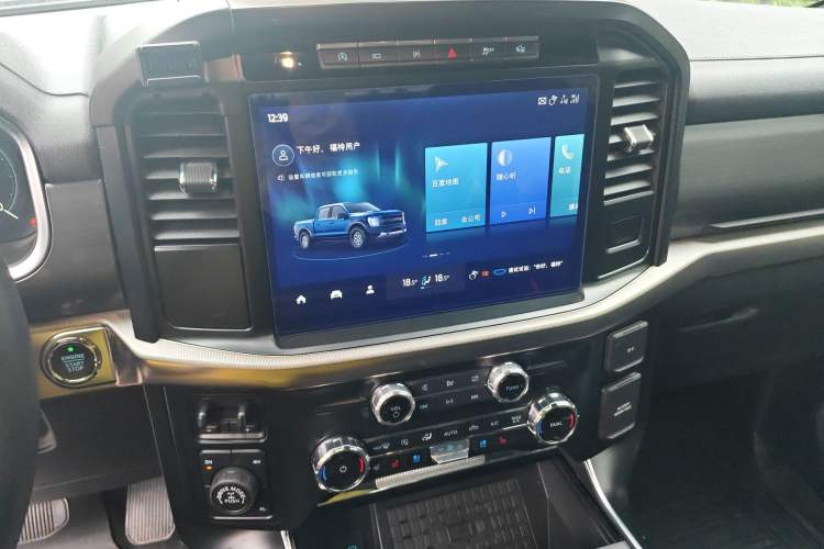 Used Ford F-150 Raptor 2023 3.5T Raptor Audio And AC Panel