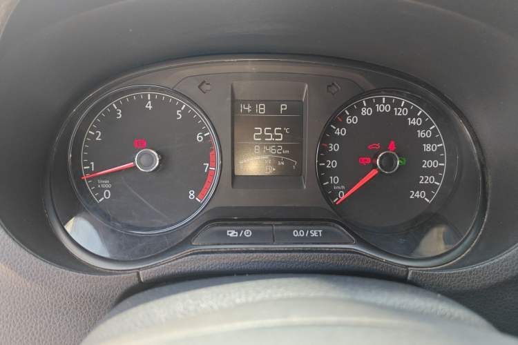 Used Volkswagen Polo 2018 1.5L Automatic Advanced Driving Model Odometer Close Up