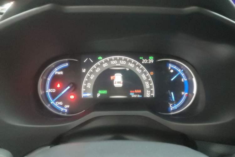 Used Toyota RAV4 2020 Dual-Engine 2.5L E-CVT Two-Wheel Drive Elite Edition