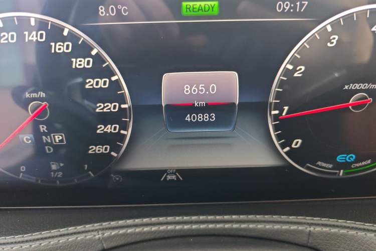 Used Mercedes-Benz Maybach S-Class 2020 S 450 4MATIC Collector's Edition Odometer Close Up