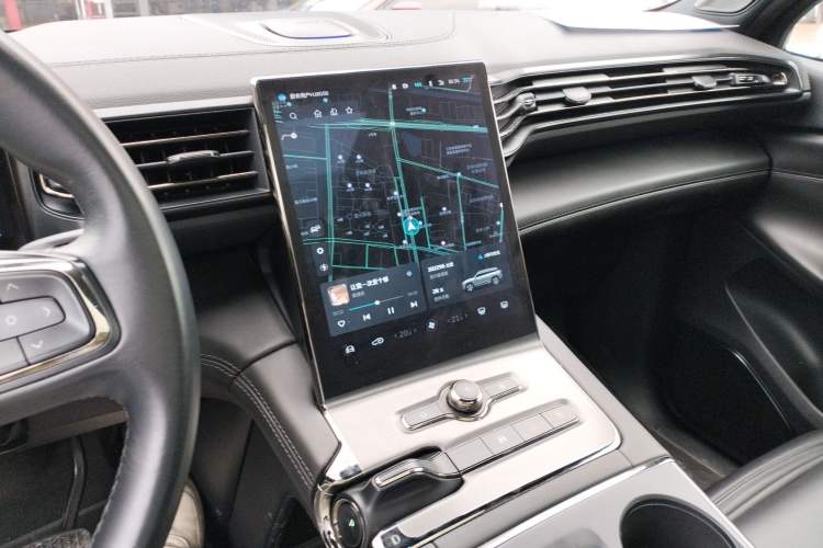 Used Nio ES6 2020 610 km Performance Version Audio And AC Panel