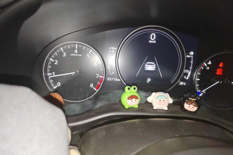 Used Mazda 3 Axela 2020 1.5L Automatic Zhiyue Sunroof Version Odometer Close Up