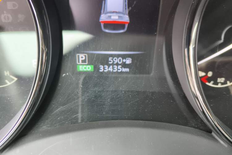 Used Nissan X-Trail 2019 2.0L CVT Smart Connect Comfort Edition 2WD Odometer Close Up