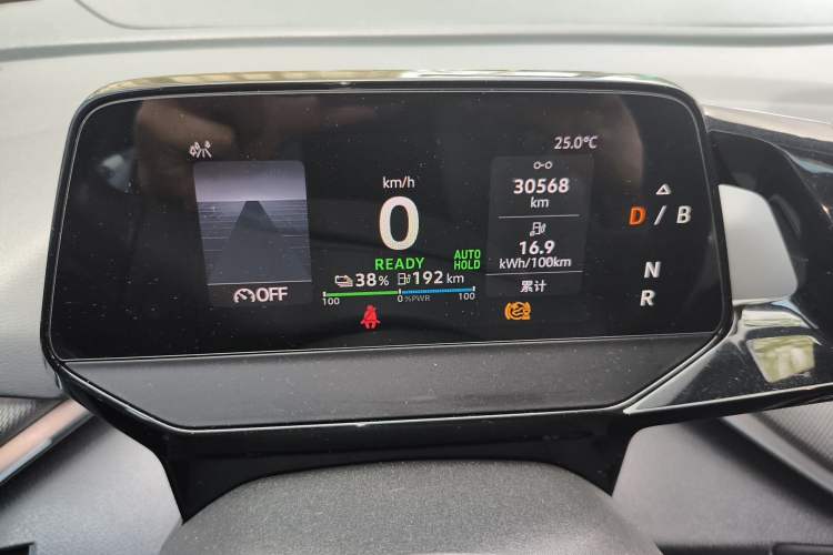 Used Volkswagen ID.4 CROZZ 2021 Long-Range Lite PRO Two-Wheel Drive Version Instrument Cluster