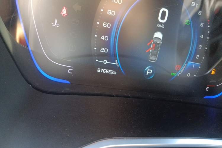 Used Geely Auto Coolray 2019 Sport Model 260T DCT Battle China V Standard Odometer Close Up