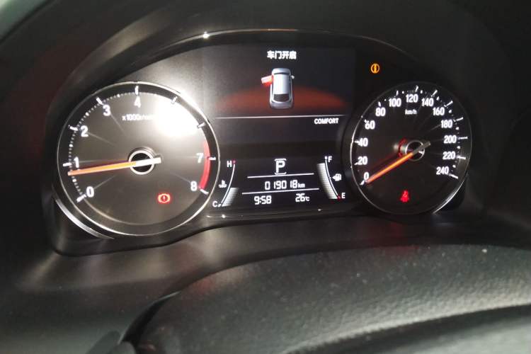 Used Honda Avancier 2023 240TURBO Two-Wheel Drive Smart Enjoyment Version Odometer Close Up